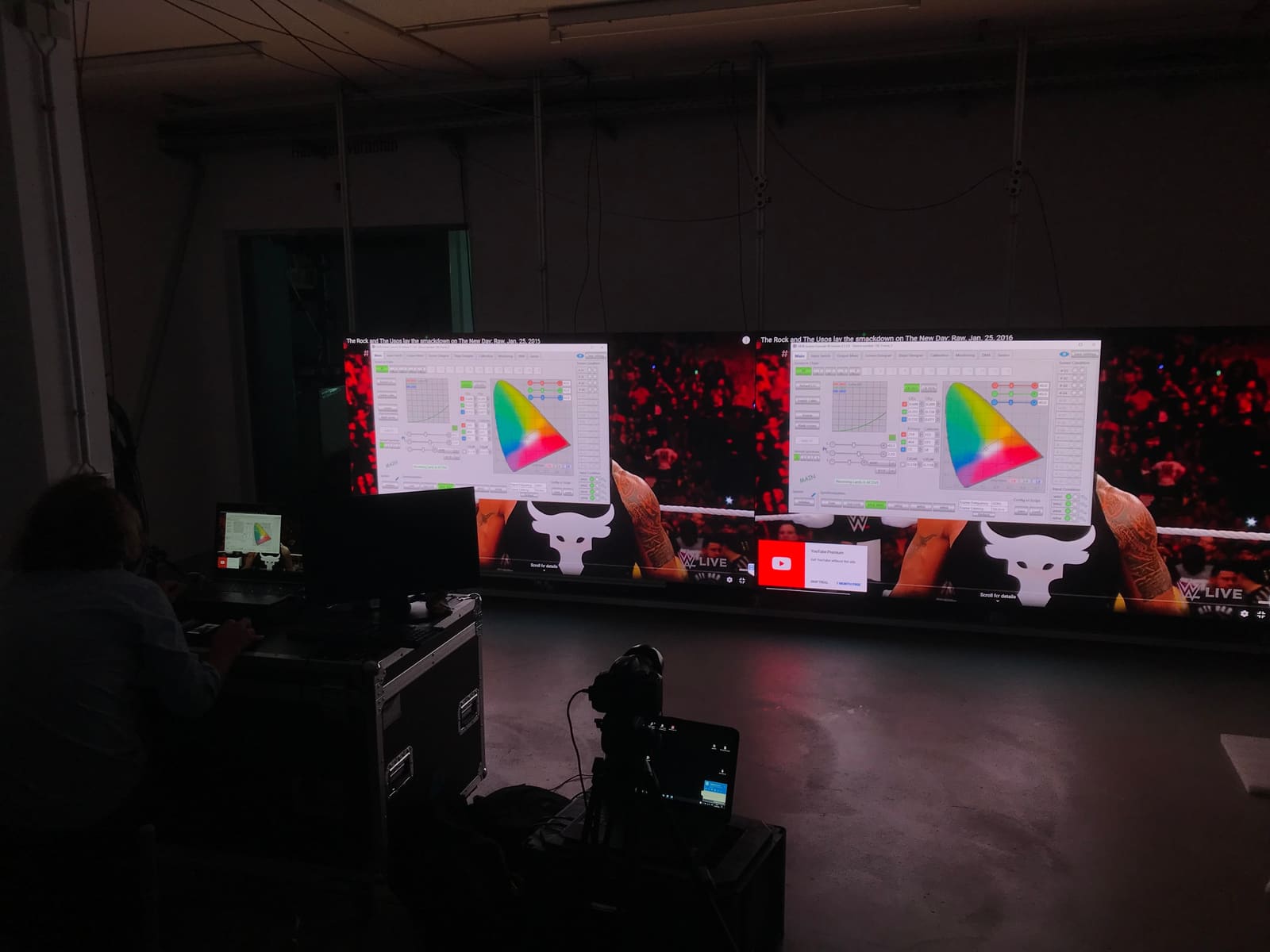 TRUE Performance Experience Center in Kassel, Germany with a measured dvLED reference dvLED wall