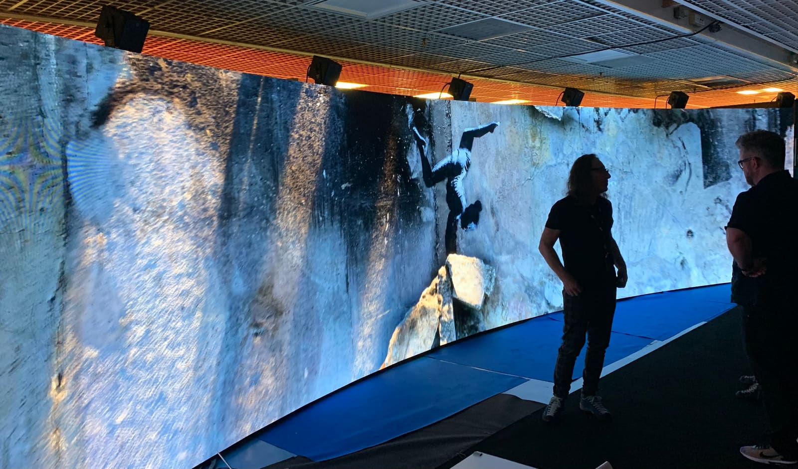 Large format TRUE dvLED display at the Cannes Film Festival